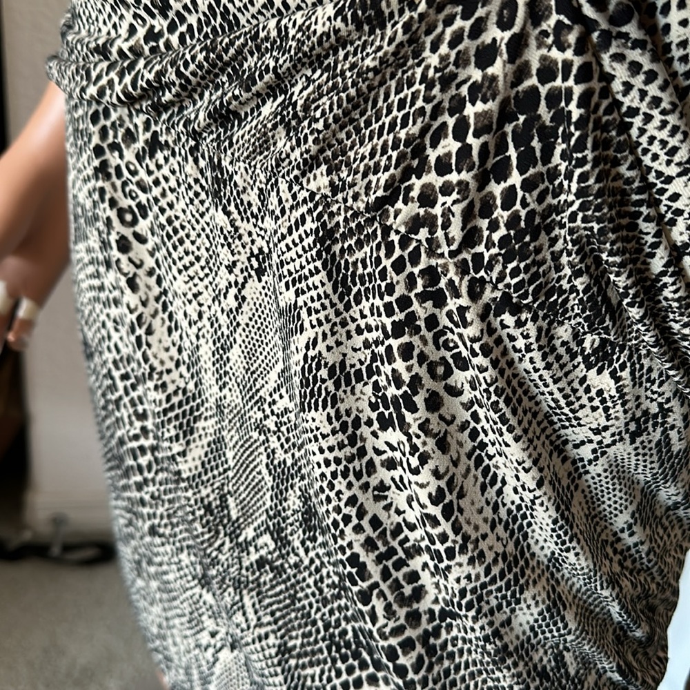 Beautiful Michael Kors Python Print Sleeveless Dr… - image 5